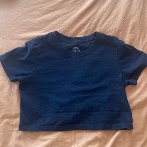 UO urban outfitters crop black tee